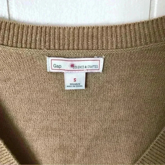 GAP Merino Wool Blend Top Sweater Size S - Picture 2 of 8